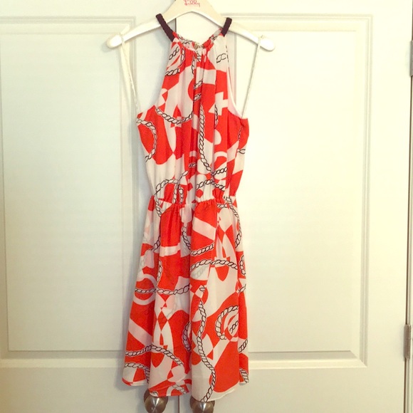 Lilly Pulitzer Dresses & Skirts - Lilly Anchor/Rope Print Silk Dress